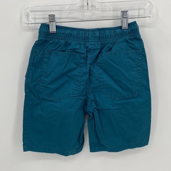 Cat & Jack S 6/7 Blue Elastic Waist Shorts Easy on Easy off Tie Waist New - Picture 6 of 6